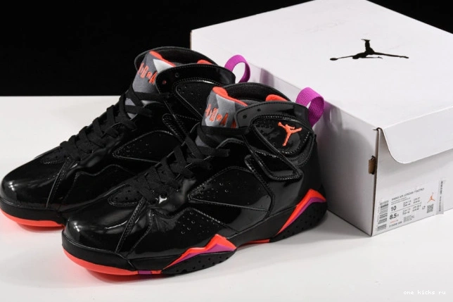 Chep Onekick Patent Air Retro 7 Black Jordan 313358-006 0531